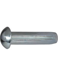 Clou cannelé à tête demie ronde Inox A2 5X8