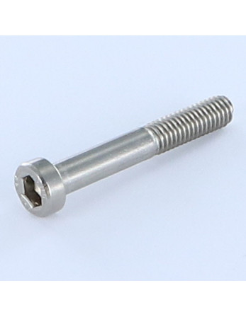 Vis métaux CHC BTR BASSE/TROU Clé de 5 HC5 Inox A2 M6X25 Filetée sur 18