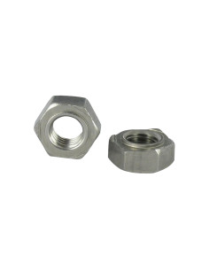 Ecrou Hexagonal HU à souder Inox A2 M8