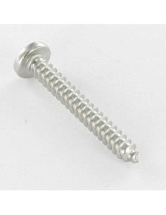 Vis tôle tête cylindrique bombée large Pozi 6.3X38 Inox A4 2