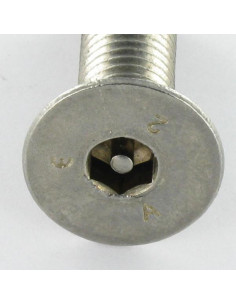 Vis métaux Inox A2 Inviolable FHC tête fraisée empreinte... 2