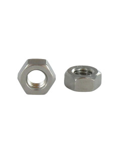 Ecrou Hexagonal HU M20 Pas fin Pas de 150 Inox A4