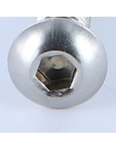 Vis métaux BHC (Tête Bombée Hexagonal creux) M6X30... 2