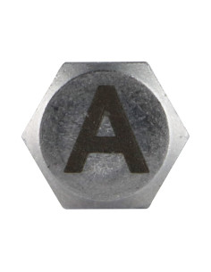 Vis métaux Tête hexagonale TH 8X35 Inox A4 avec gravure... 2