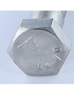 Corps de boulon filetage partiel Tête hexagonale TH... 2