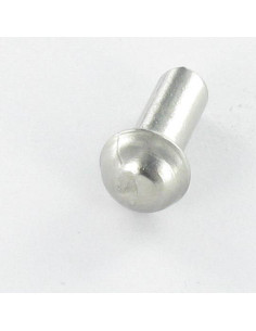 Rivet à frapper Inox Tête ronde TR 4X10 2