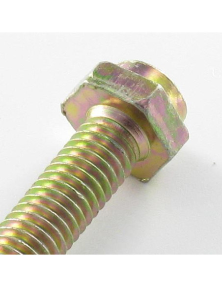 1 x Vis cassette Tête hexagonale TH Pozi M6X45 Pozi 2 Classe 6.8 Bichromaté