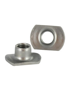 Ecrou à souder INCURVE M10 26X13 HAUT10 Inox A2