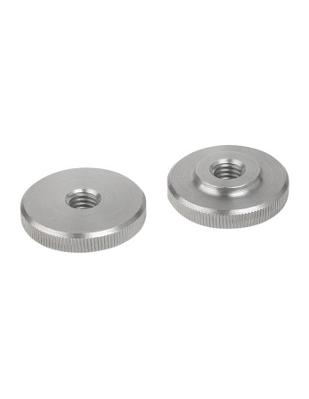 Ecrou MOLETES Type bas M5 Inox A1