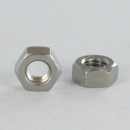 Ecrou Hexagonal HU M42 Inox A2 + Wax lubrifié