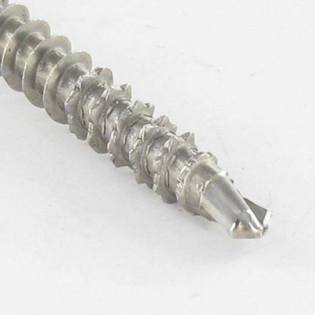 VBA Vis bois agglo Vis autoperceuse Tête fraisée Cranté 4.5X35 TORX T20 Inox A2