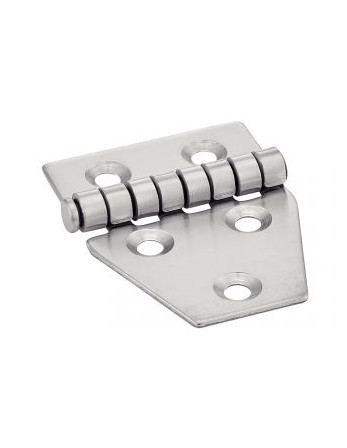 Charnière Type C 5 trous Inox A2 55X40