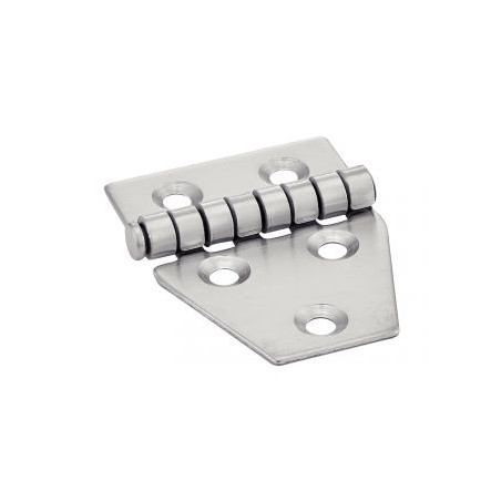 Charnière Type C 5 trous Inox A2 55X40
