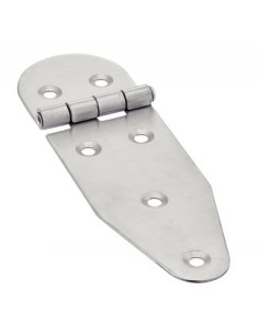 Charnière Type B 6 trous Inox A2 130X40