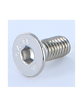 Vis métaux FHC tête fraisée empreinte hexagonale creuse Clé de 5 HC5 M8X20 Filetage total Inox A4