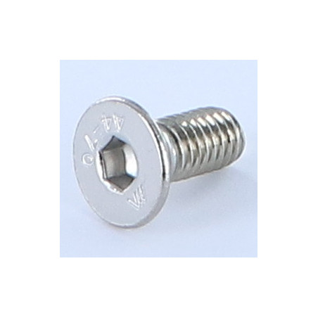 1 x Vis métaux FHC tête fraisée empreinte hexagonale creuse Clé de 5 HC5 M8X20 Filetage total Inox A4