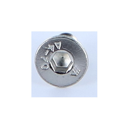 1 x Vis métaux FHC tête fraisée empreinte hexagonale creuse Clé de 5 HC5 M8X20 Filetage total Inox A4