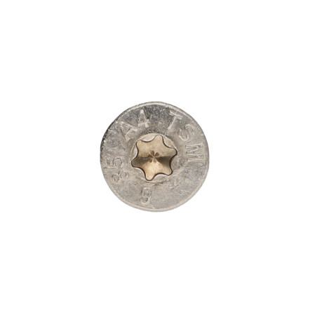 1 x Vis béton Tête fraisée TORX T30 Inox A4 7.5X65 Filetée sur 10