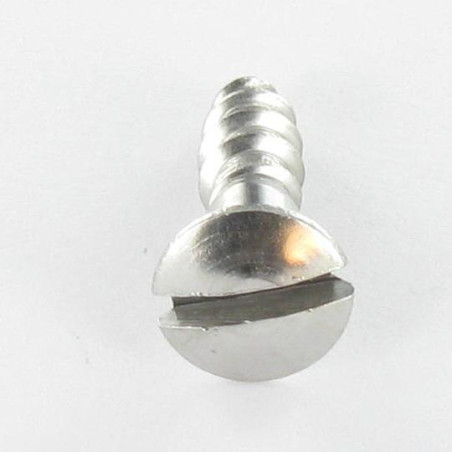 Vis bois Inox A2 Tête fraisée bombée TFB Fendue 3X20 microvis
