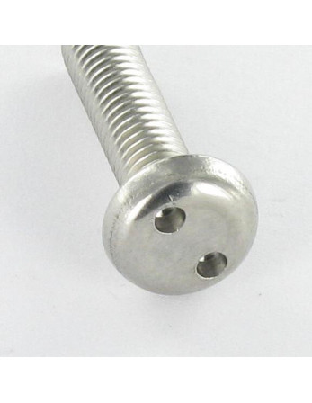 Vis métaux Inviolable Tête cylindrique TC SNAKE EYE M5X20 Inox A2 EMBT10