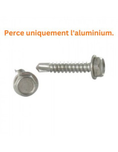 Vis autoperceuse Tête hexagonale TH 5.5X19 Inox A4 2