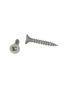 Vis bois Inox A2 Tête fraisée Pozi N°1 2.5X16 microvis