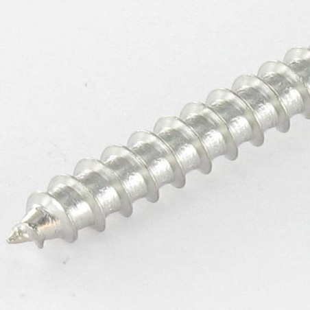 1 x Vis bois Inox A2 Tête ronde TR Fendue 4X35