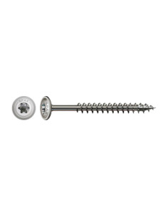 Spax Vis charpente tête disque Inox A2 8X220 Filetée sur...