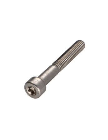 Vis métaux Tête cylindrique TC TORX T25 Inox A2 M5X40 Filetée sur 22