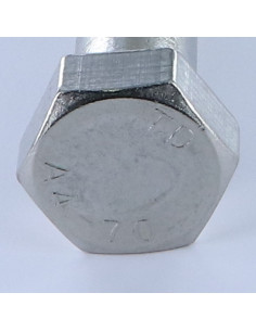 Corps de boulon filetage partiel Tête hexagonale TH... 2