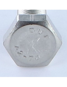 Vis métaux Tête hexagonale TH M10X20 Pas fin Pas de 125... 2
