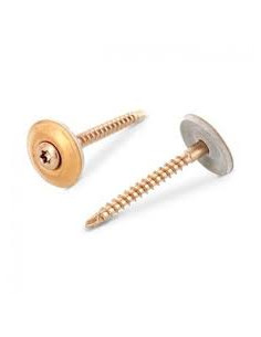 Vis faitage Tête fraisée bombée TFB TORX T20 4.5X45 Inox...