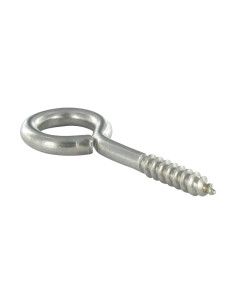 Piton Bois 4X30 Longueur total 48 Oeil 8 Inox A2