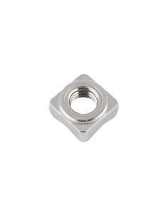 Ecrou carré à souder M5 9X9X4.2 Inox A2 2