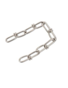 M Chaîne à maillon noué Diamètre 2.2 Inox A4 (vendu au m)