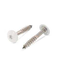 Vis de facade TORX T20 4.8X38 Diamètre de tête: 12.3 Inox...