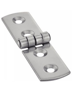 Charnière Type G 4 trous Inox A2 75X20