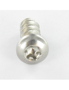 Vis pvc tête cylindrique bombée large 5X14 TORX T20 Inox... 2