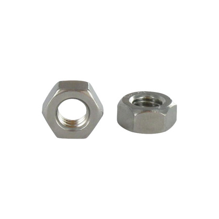 Ecrou Hexagonal HU M1.6 Inox A2 + Wax lubrifié