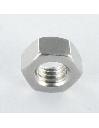 Ecrou Hexagonal HU M1.6 Inox A2 + Wax lubrifié
