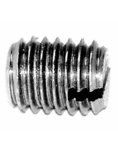 Vis métaux Sans tête Fendue Bout téton Plate M8X10 Inox A2