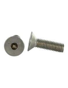 Vis métaux Inox A2 Inviolable FHC tête fraisée empreinte...