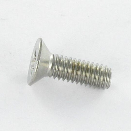 Vis métaux Inox A2 Tête fraisée Pozi N°1 M2.5X8 microvis