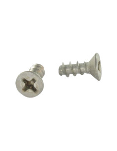 Vis pvc Tête fraisée Phillips 4X10 Filet 40 DEGRE Inox A2