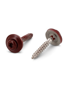 Vis faitage Tête fraisée bombée TFB TORX T20 Inox A2...
