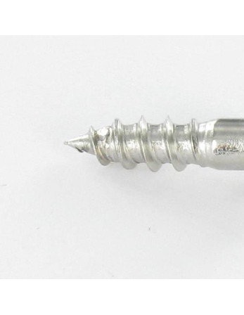Vis bois Inox A2 Tête fraisée bombée TFB Fendue 3X12 microvis