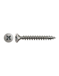 Spax Vis bois Tête fraisée Pozi N°2 4X50 Filetage total...