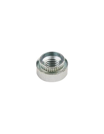 Ecrou à riveter Cylindrique M4 Epaisseur tole 10 Inox A2