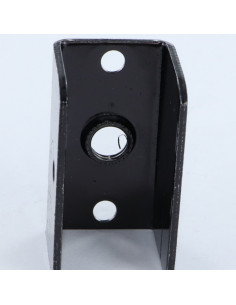 SUPPORT De Fixation Forme U 22.5X40 M8 Acier zingué noir 2