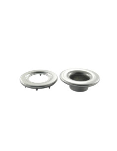 Fixation avec oeillet Inox A2 Diamètre 15.9